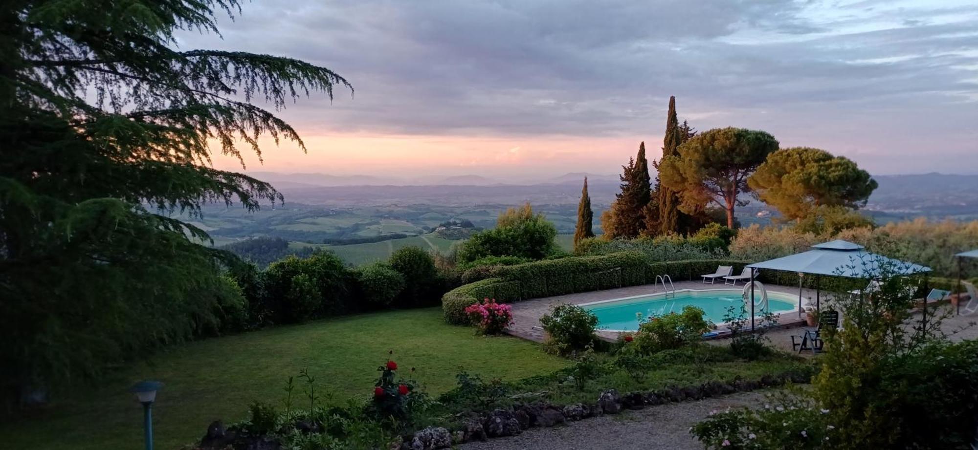 Podere Il Caggio Rooms San Gimignano Exterior photo